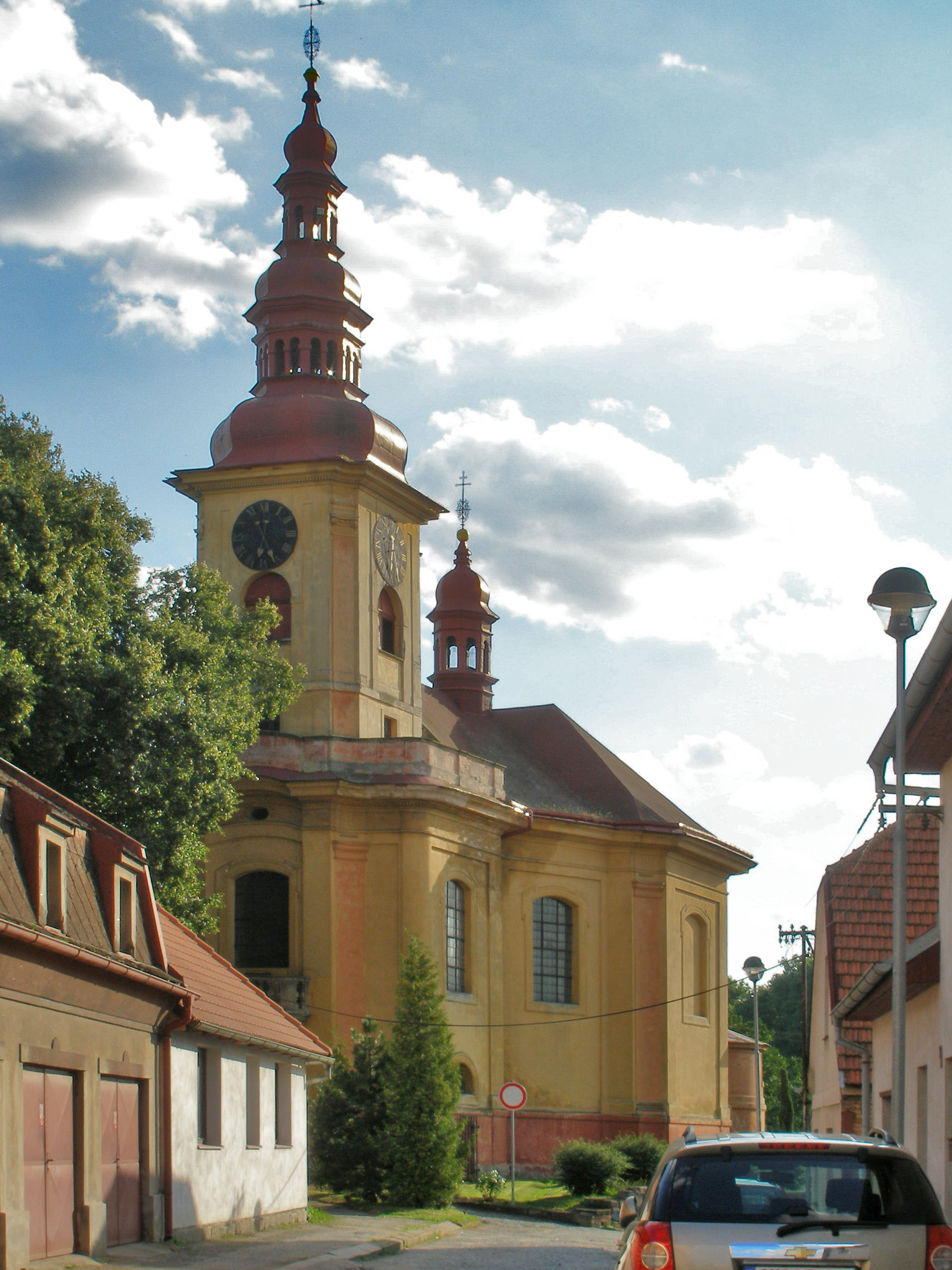 Kostel v Kopidlně. Zdroj: Wikipedie.org